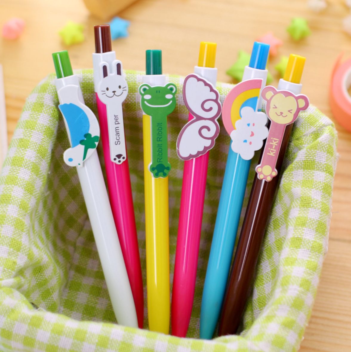 BÚT BI VIẾT NHIỀU MÀU ĐẸP MẮT SM22 - BÚT BI VIẾT VĂN PHÒNG MỰC XANH