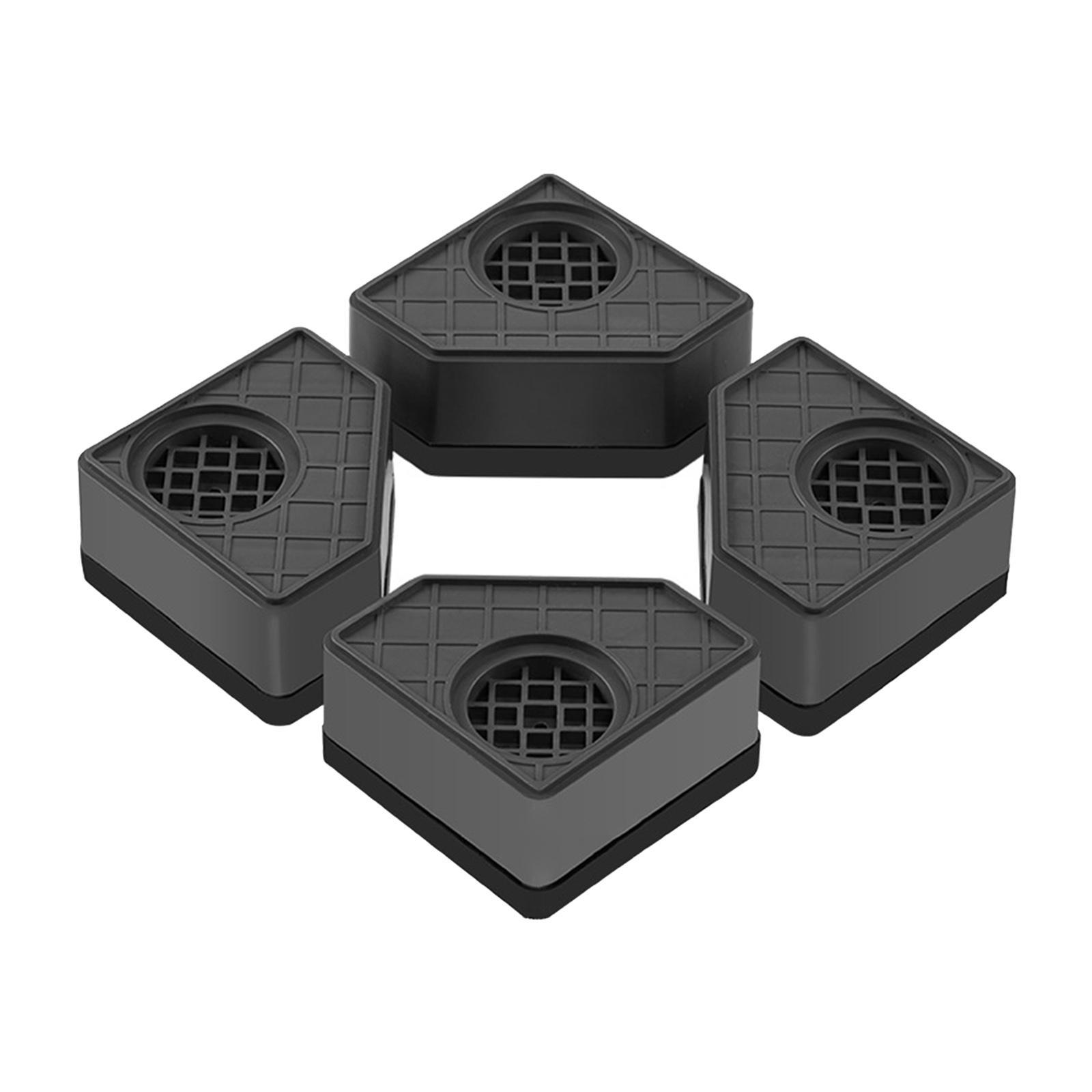 4x Washer Vibration Pads Washing Machine Feet Mat Stop Shaking for Dryer Machine