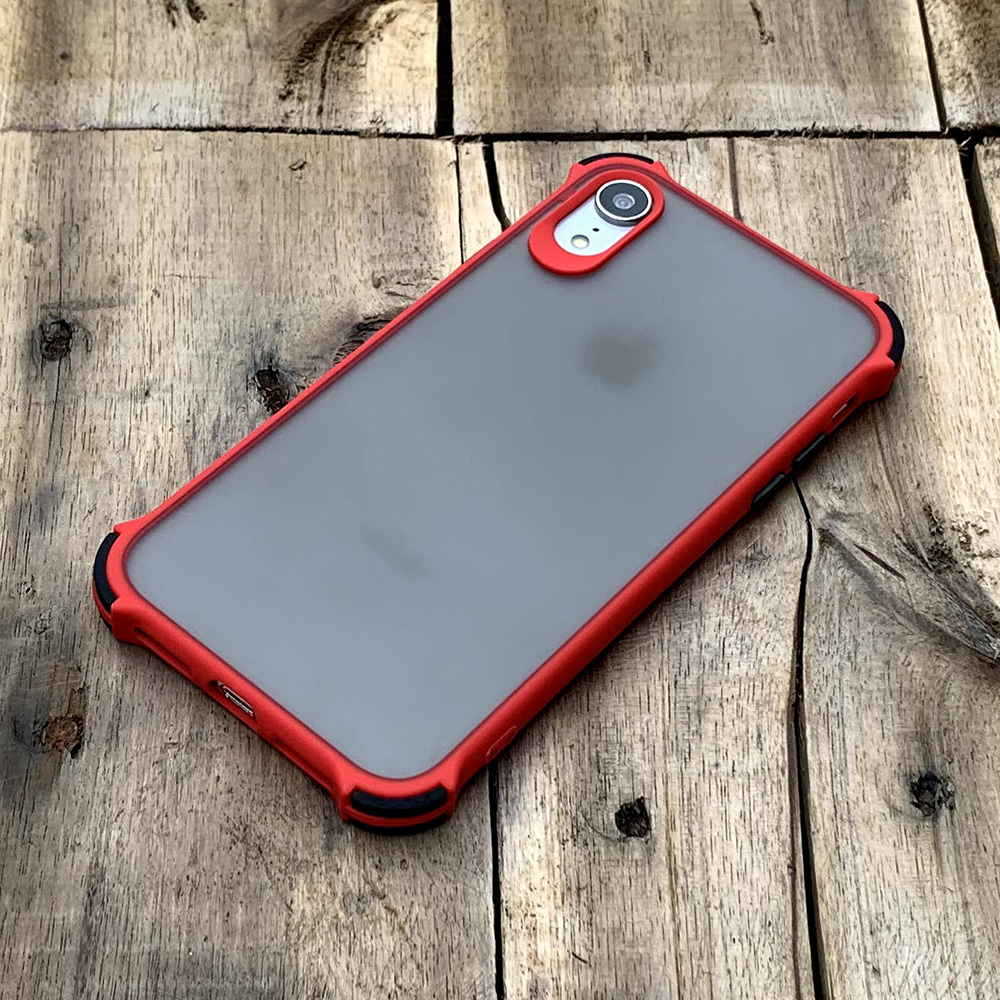 Ốp lưng chống sốc toàn phần dành cho iPhone XR - Màu đỏ