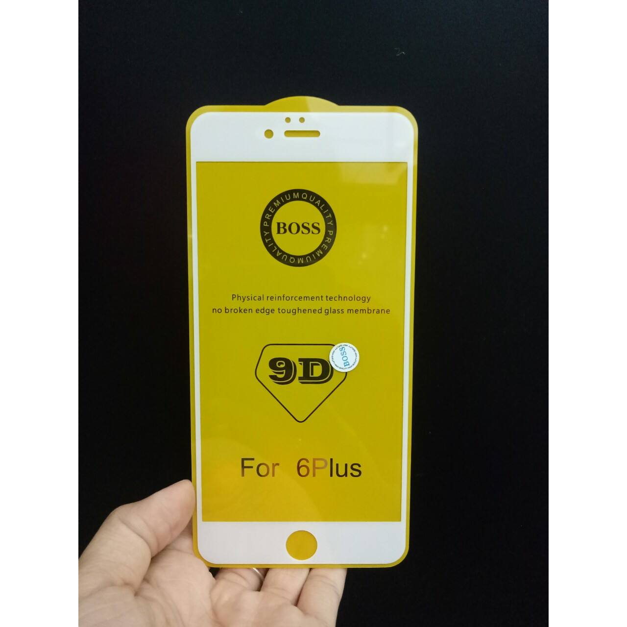 Kính cường lực full cho iP6- TRẮNG