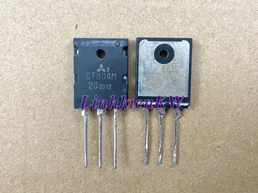 IGBT Kênh-N CT80AM CT80 80A 1000V Bóc Máy Chân Dài.