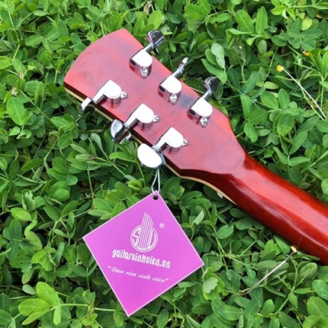 Đàn guitar acoustic SVA102- Tặng 7 phụ kiện