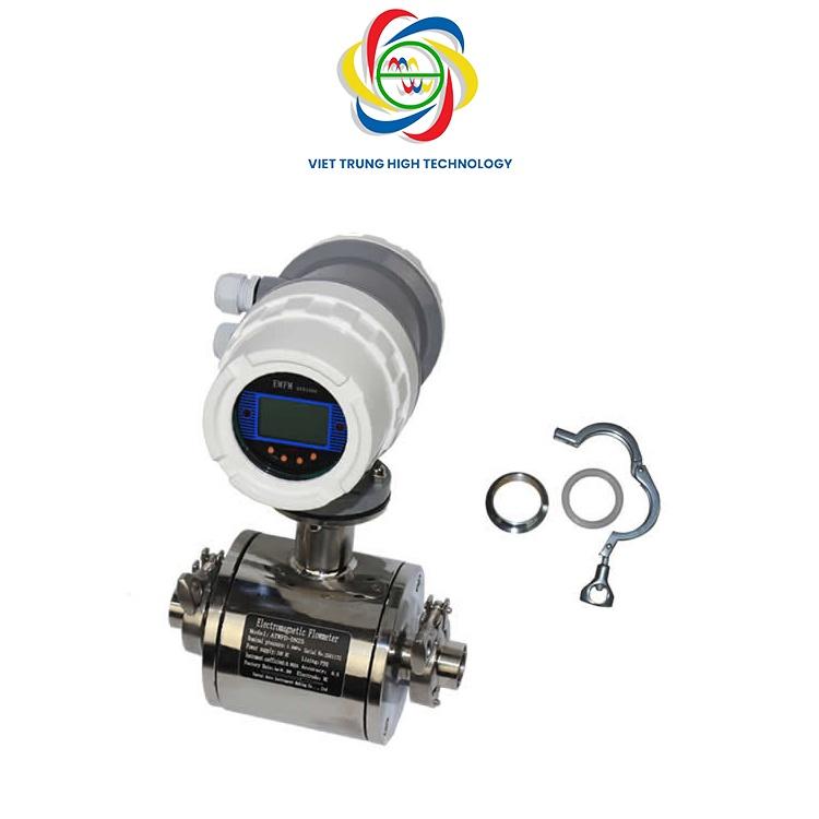 Cảm Biến Lưu Lượng Điện Từ Thông Minh| Đồng Hồ Đo Lưu Lượng Điện Từ Dùng trong Thực Phẩm Dược Phâm