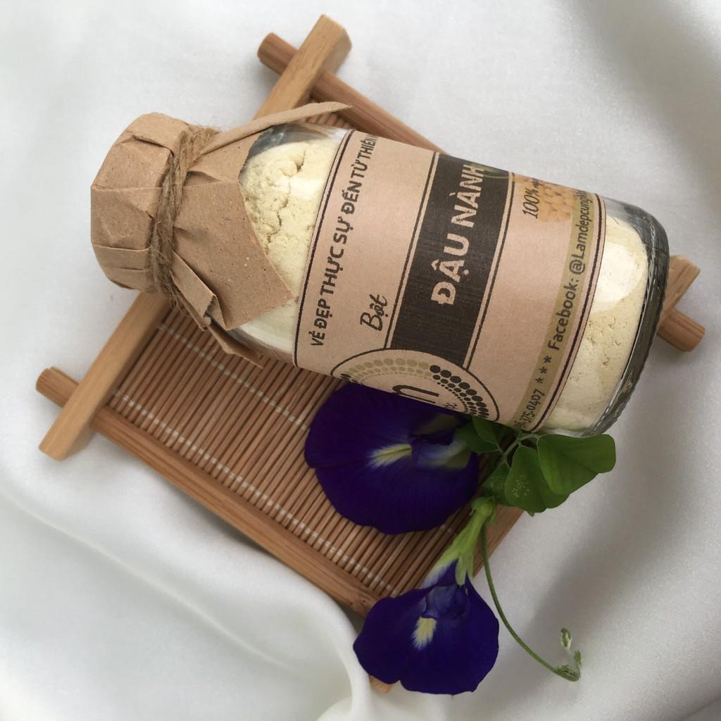 Bột Đậu Nành đắp mặt nguyên chất từ thiên nhiên 100ml handmade
