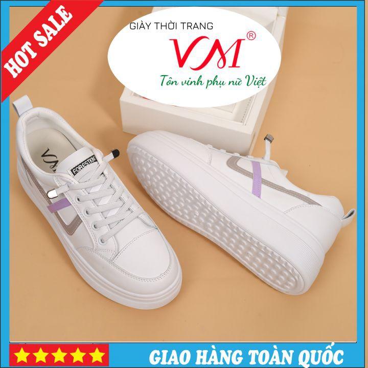 Giày Thể Thao Nữ VM Dáng Cơ Bản Màu Violet Siêu Hot Trend TT.P14108.3F