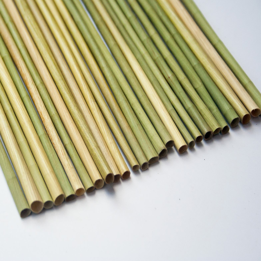 Ống Hút Cỏ Bàng - Túi 500 Ống ( Grass Straw )