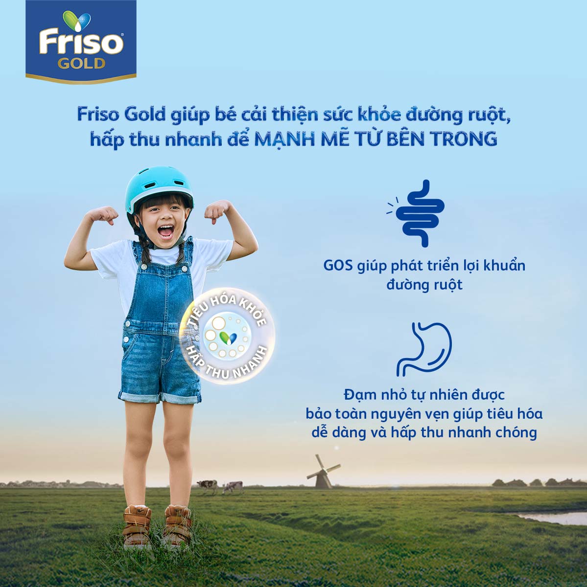 Hộp giấy 2 Kg Friso Gold 4 + Tặng Balo Bò Friso