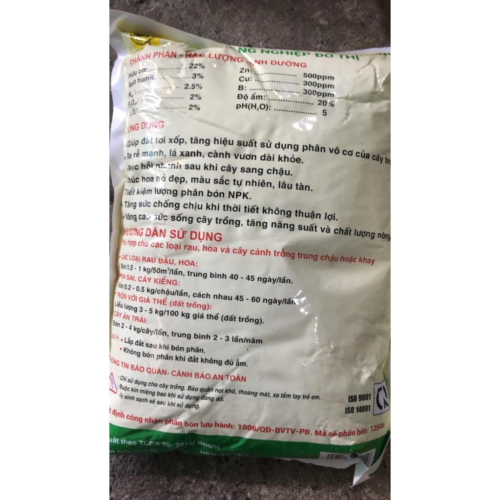 PHÂN BÓN SINH HỌC ĐẦU TRÂU HCMK 6 gói 2 kg