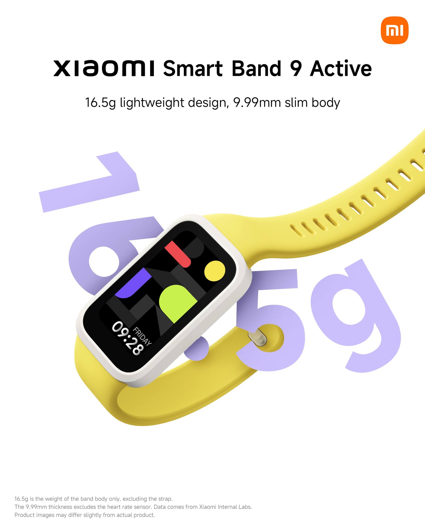 Vòng Đeo Tay Thông Minh Xiaomi Smart Band 9 Active – Hàng Chính Hãng