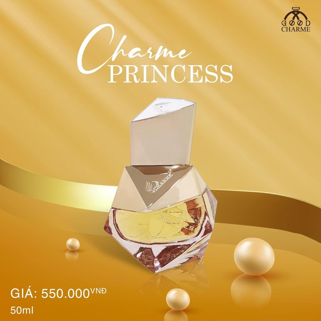 Nước hoa nữ cao cấp, Charme Princess, mùi hương nhẹ nhàng, sang trọng như một nàng công chúa, 50ml