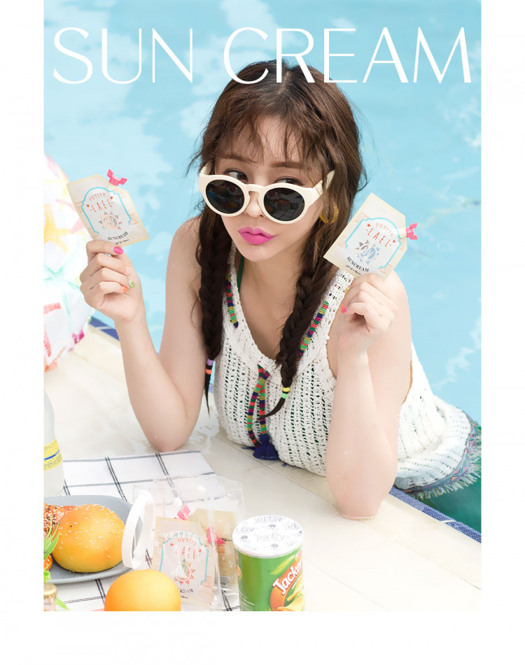 Kết quả hình ảnh cho PETITE LAEL Sun Cream