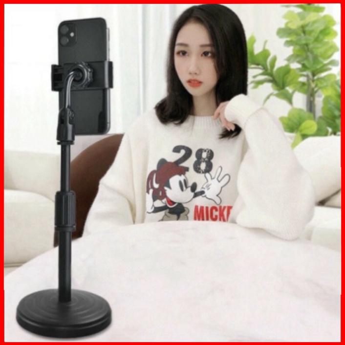 Giá Đỡ Điện Thoại - Kệ Cài Điện Thoại livestream xem video Ổn Định Xoay 360 Độ dùng để Quay Phim Ghi Hình Đa Dụng
