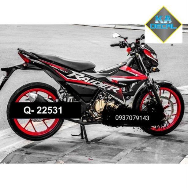 Tem rời Raider Fi tem 3 lớp ko bay màu bong tróc