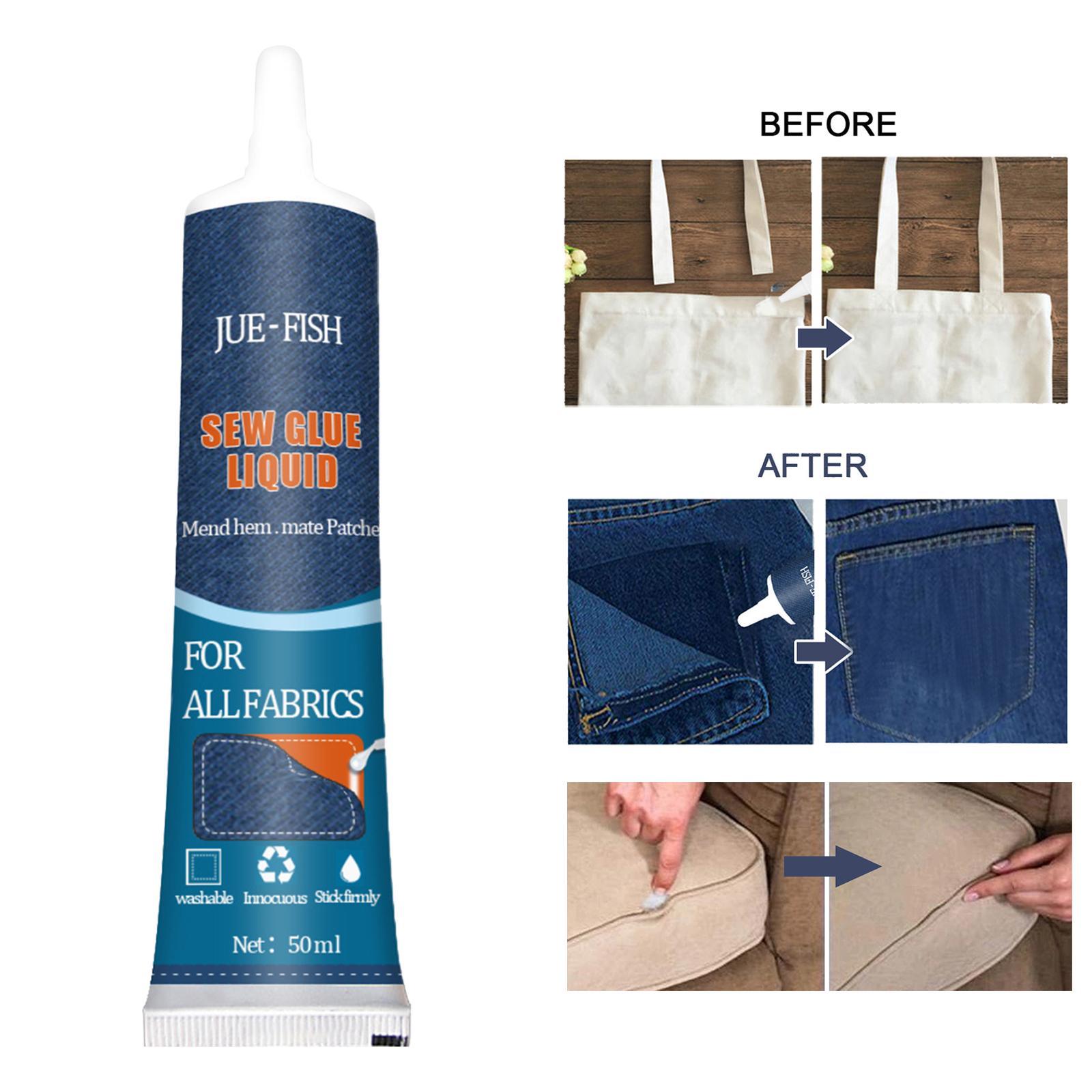 Fabric Glue  Sewing Tools Permanent Clothes Hemming Adhesive