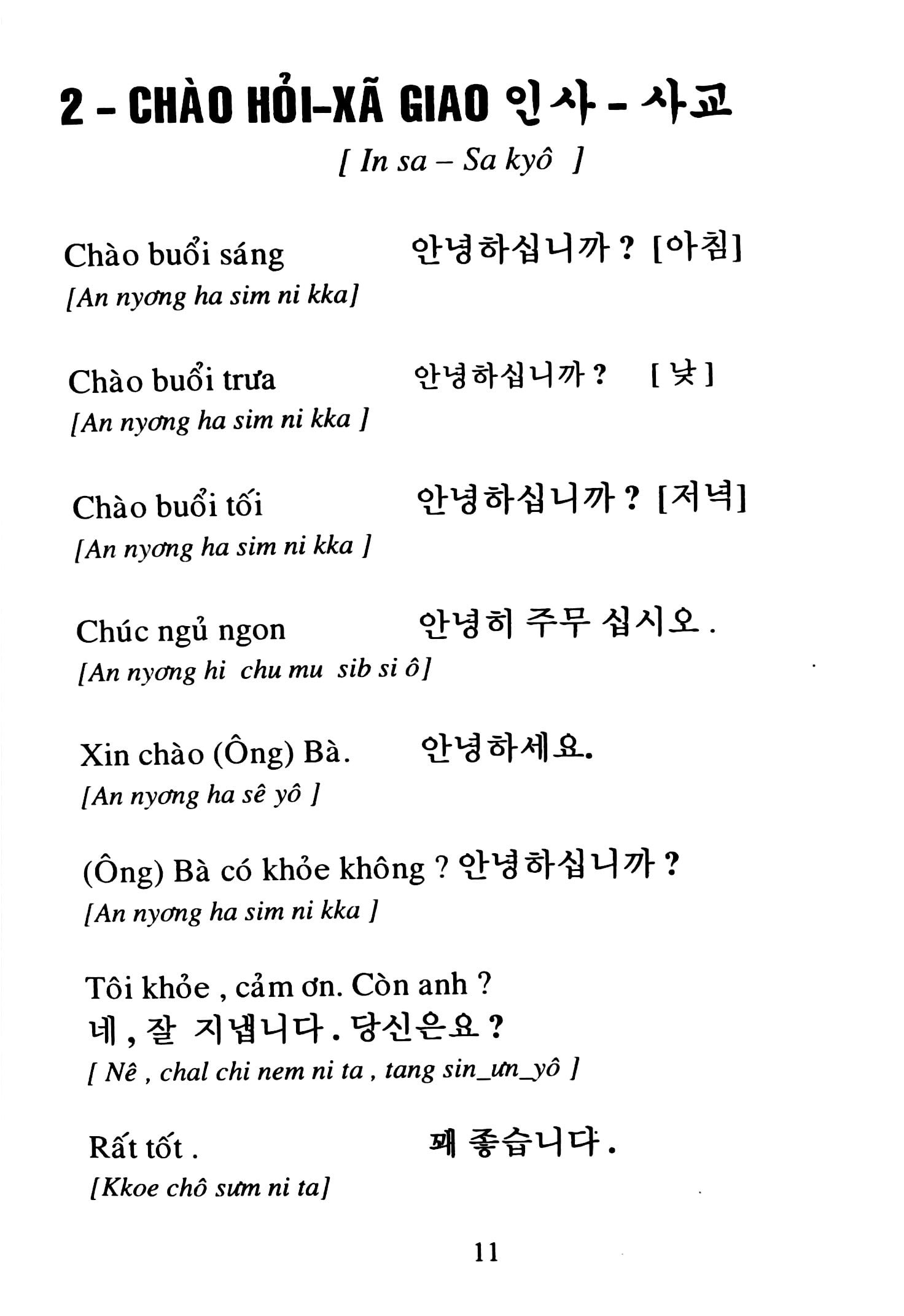 Tự Học Tiếng Hàn Cấp Tốc