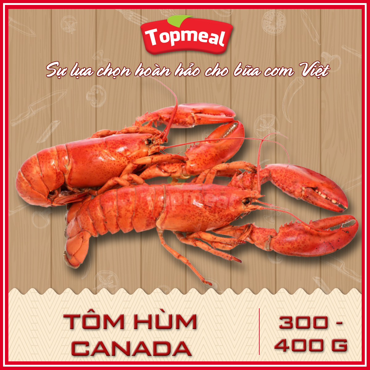HCM - Tôm hùm Canada -