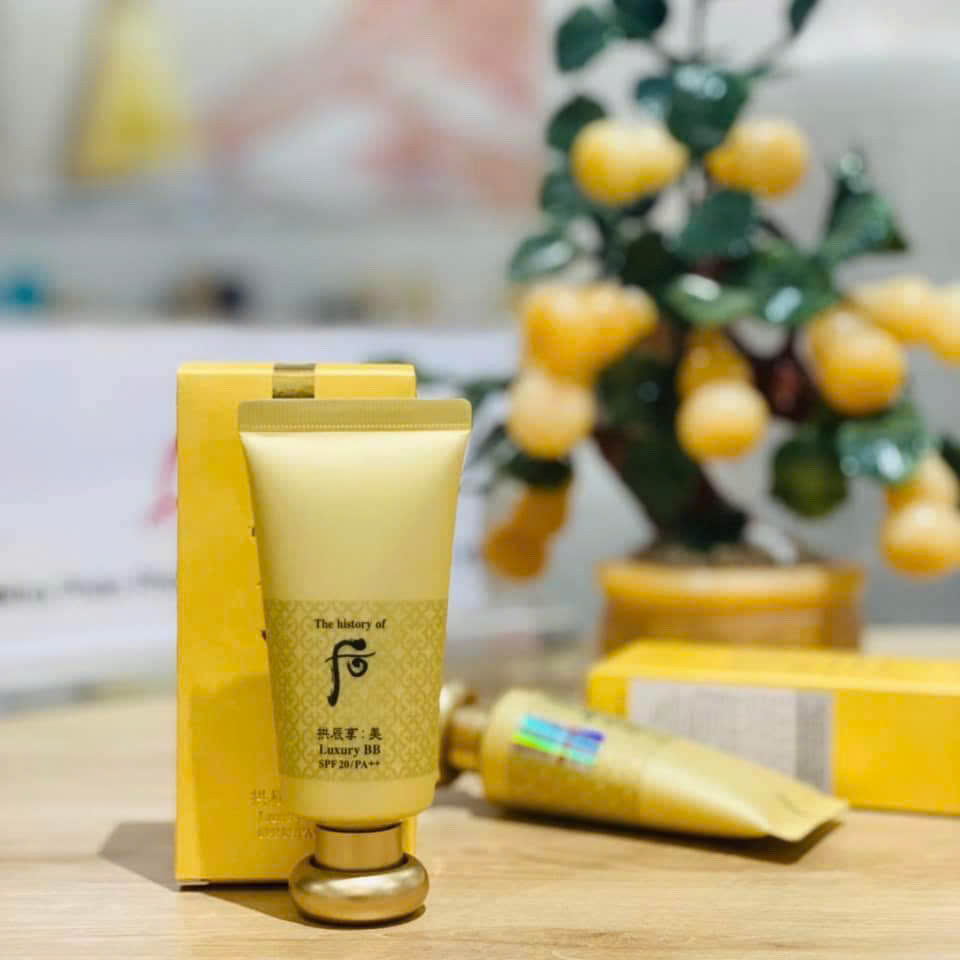 Kem BB Trang Điểm Cao Cấp Whoo Gongjinhyang Mi Luxury BB Cream SPF20/PA++ 45ml