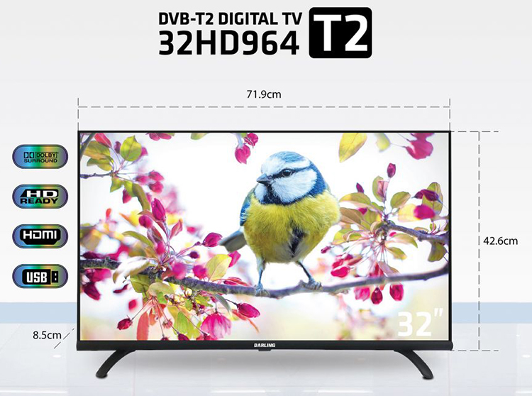 Tivi LED Darling HD 32 inch 32HD964T2