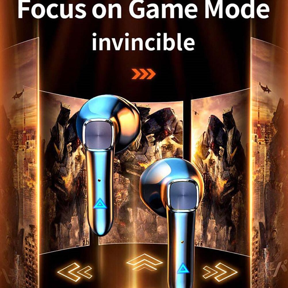 Bh113 Tai nghe 5.2 tương thích với Bluetooth không dây Chống ồn Tai nghe thể thao Tai nghe chơi game trong tai