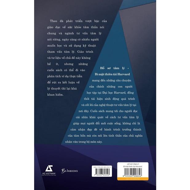 Sách Hồ Sơ Tâm Lý - Bí Mật Thiên Tài Harvard - Bản Quyền