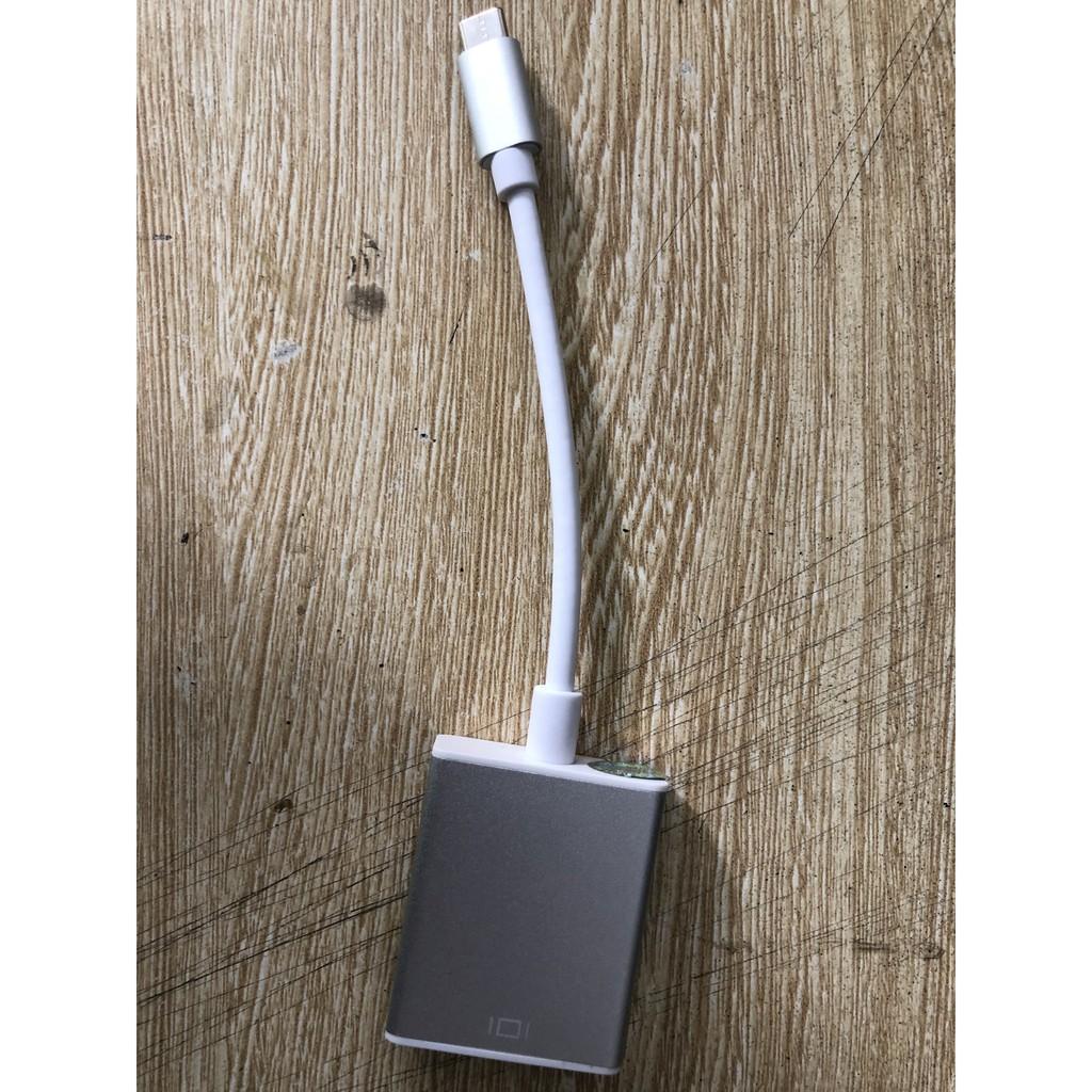 Cáp chuyển USB Type C sang VGA