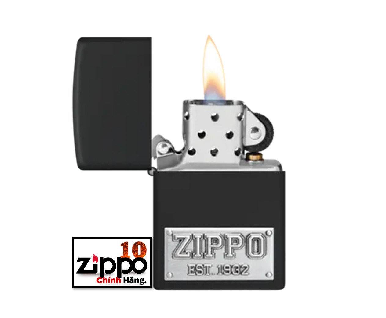 Bật lửa ZIPPO 48689 License Plate Emblem - Chính hãng 100%