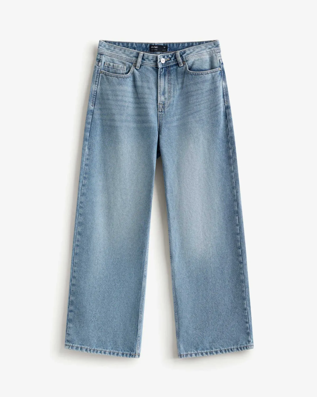 Quần jean nam ống rộng form wide leg - RT10S25DPA014 | ROUTINE CÀ MAU