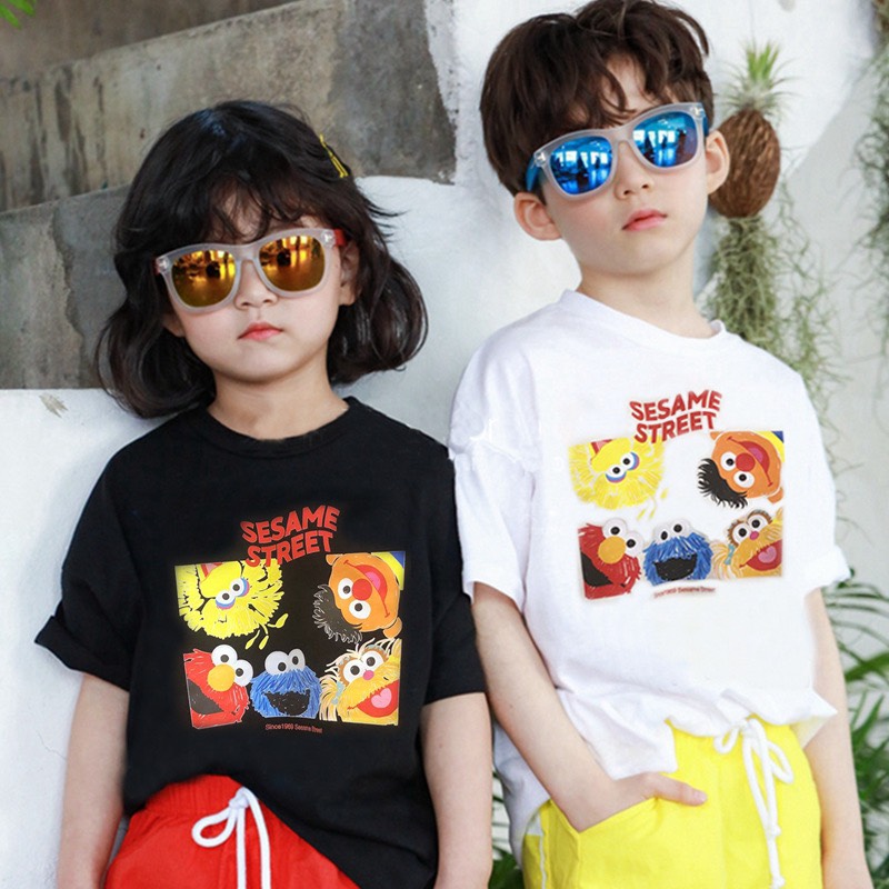 Áo bé trai , áo thun áo phông cho bé chất cotton kiểu Hàn bé trai bé gái 10-35kg
