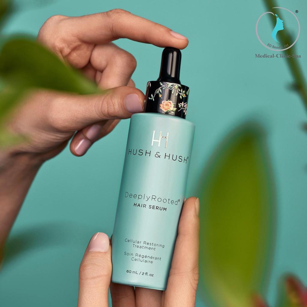Tinh Chất Dưỡng Serum Hush & Hush Deeply Rooted Giúp Da Đầu Khỏe Mạnh Mái Tóc Suôn Mượt Dày Dài 60ml