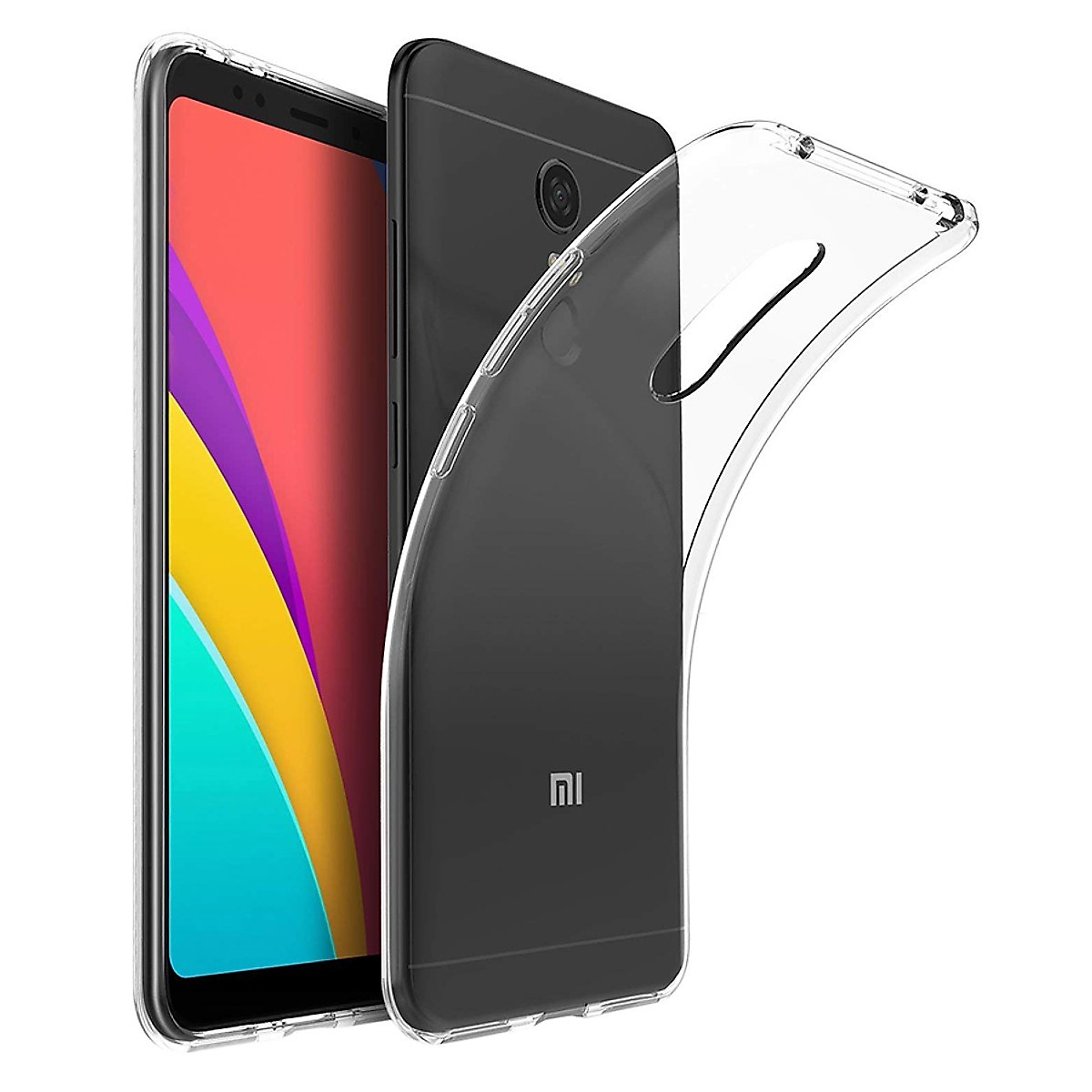 Ốp lưng silicon dẻo trong suốt dành cho Xiaomi Redmi 5 Plus