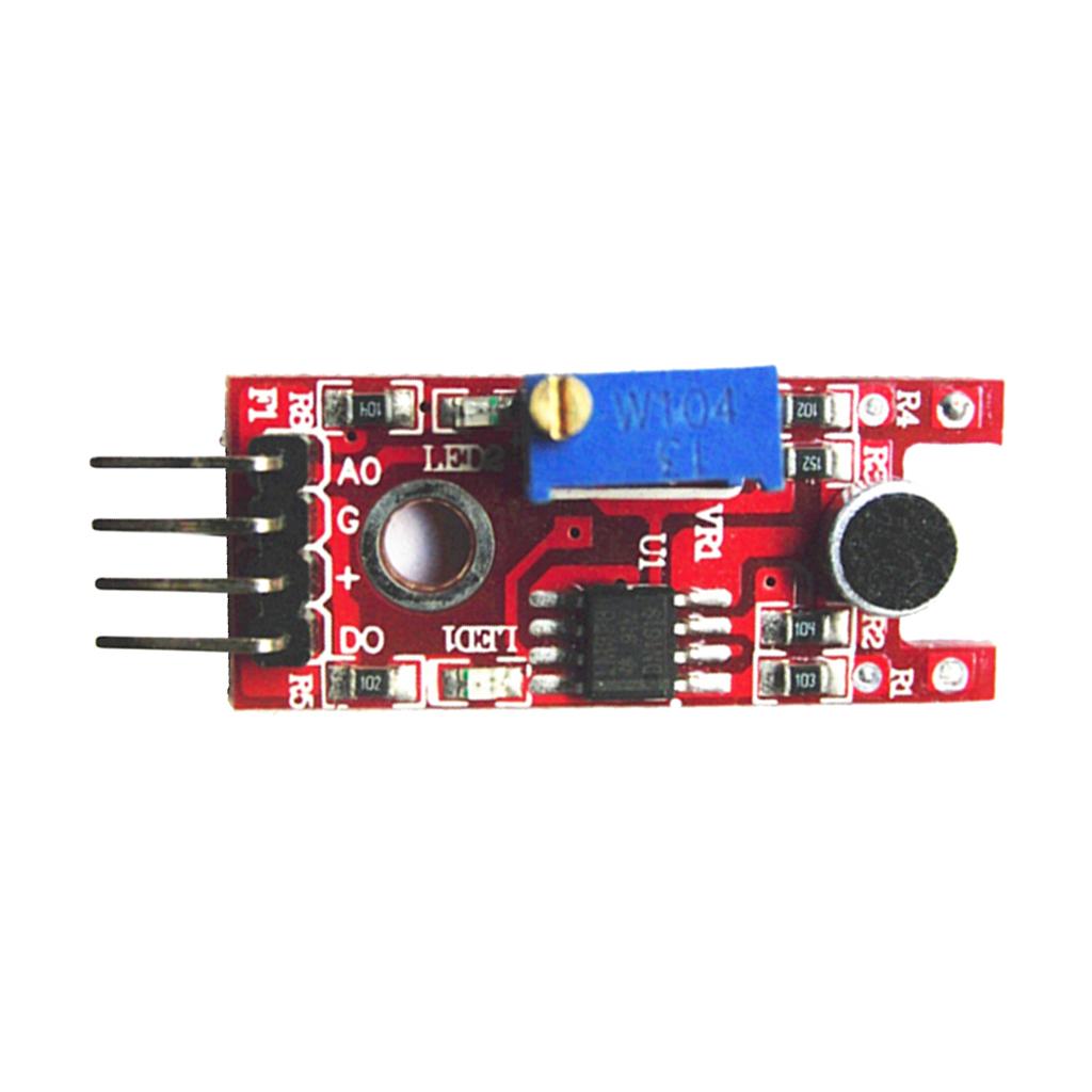 High Sensitivity Sound Control Microphone Sensor Detection Module Board 5VDC