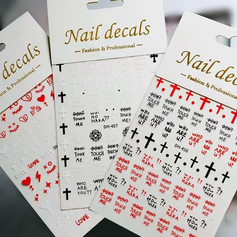 STICKER TRANG TRÍ NAIL MÃ MỚI