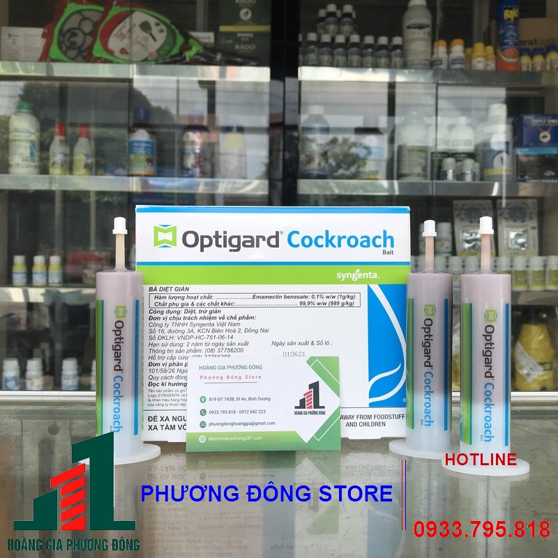 Gel bả diệt gián OPTIGARD COCKROACH BAIT