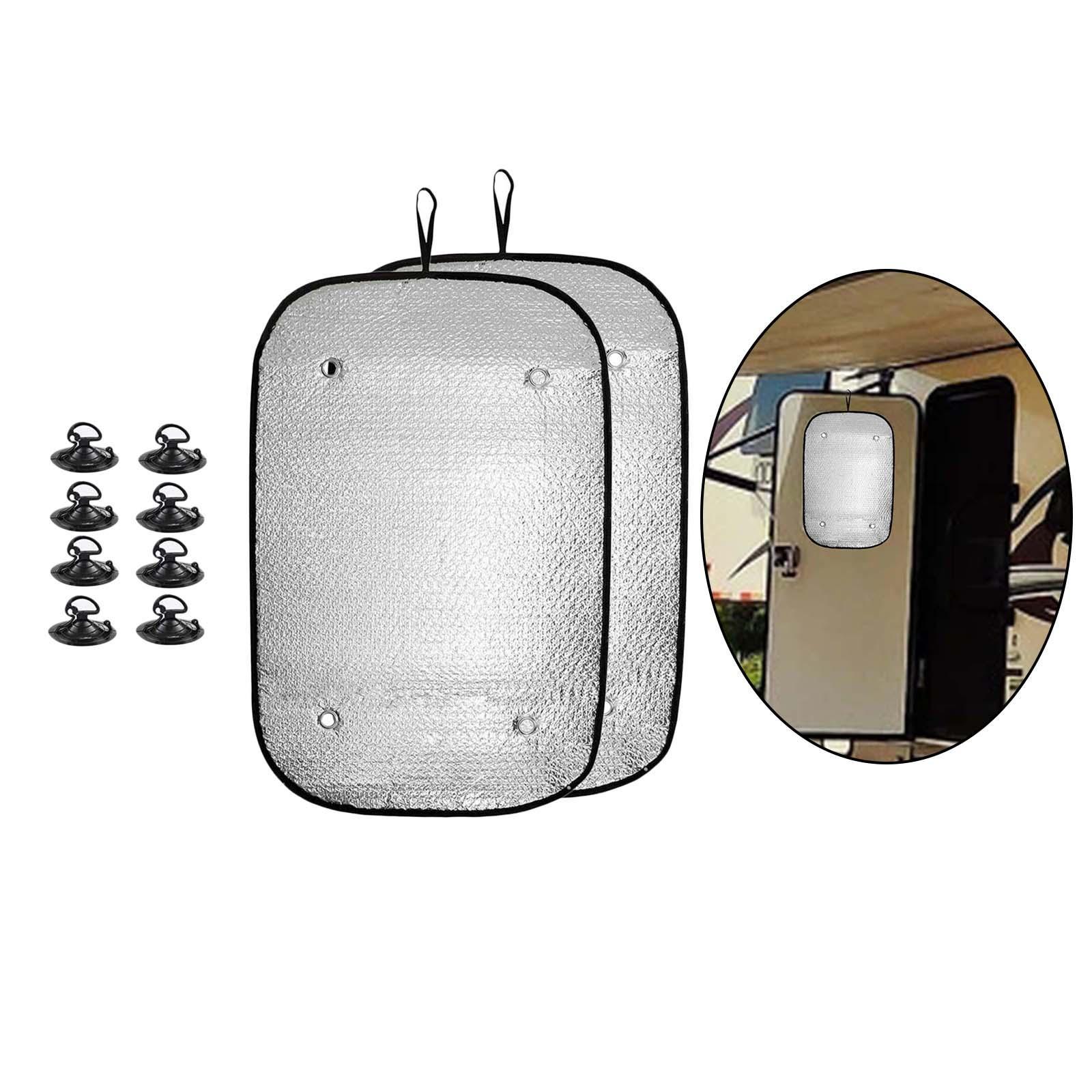 2Pcs Car Sunshade Curtain Protection Sun Shade