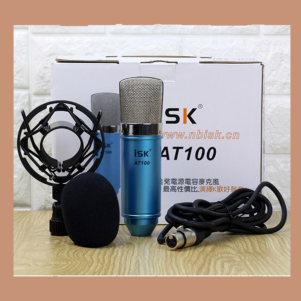 Micro thu âm ISK AT100 cao cấp - Hàng chính hãng