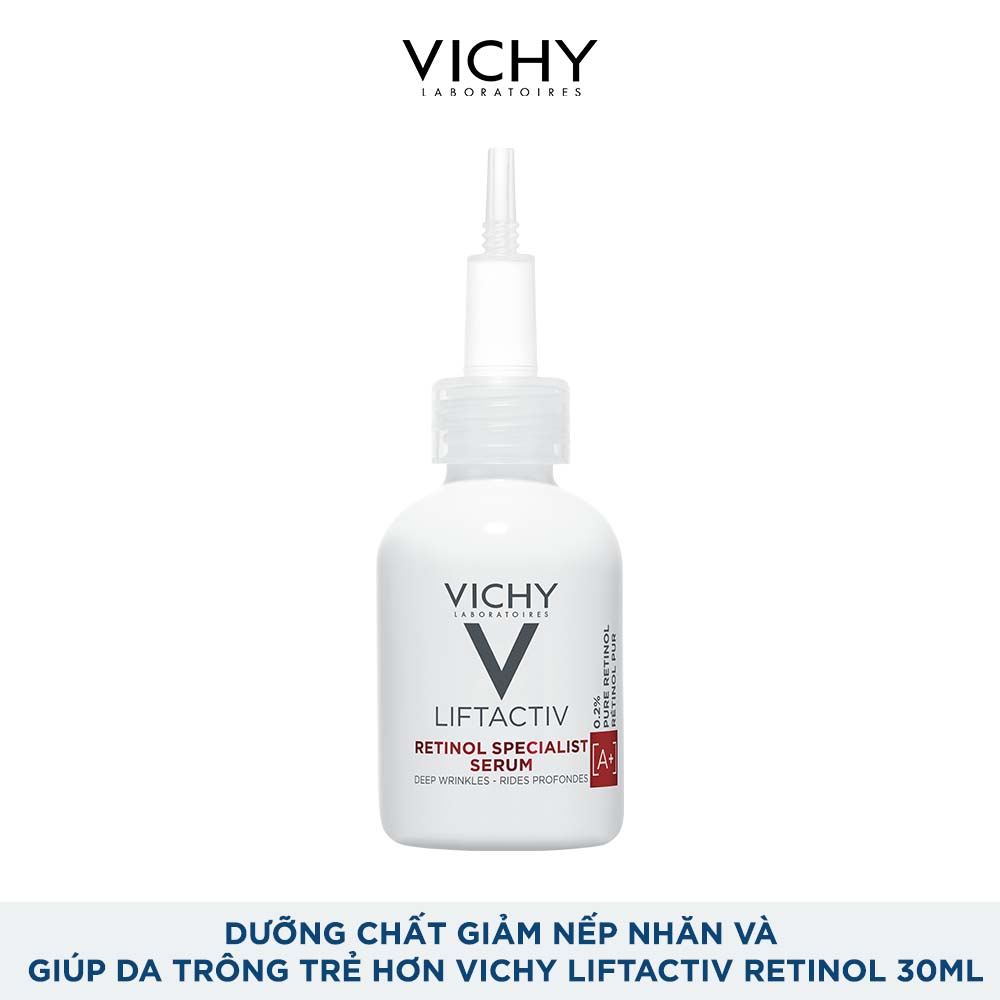 Mua Dưỡng chất giảm nếp nhăn và giúp da trông trẻ hơn Vichy Liftactiv Retinol Serum 30ml tại VICHY OFFICIAL | Tiki
