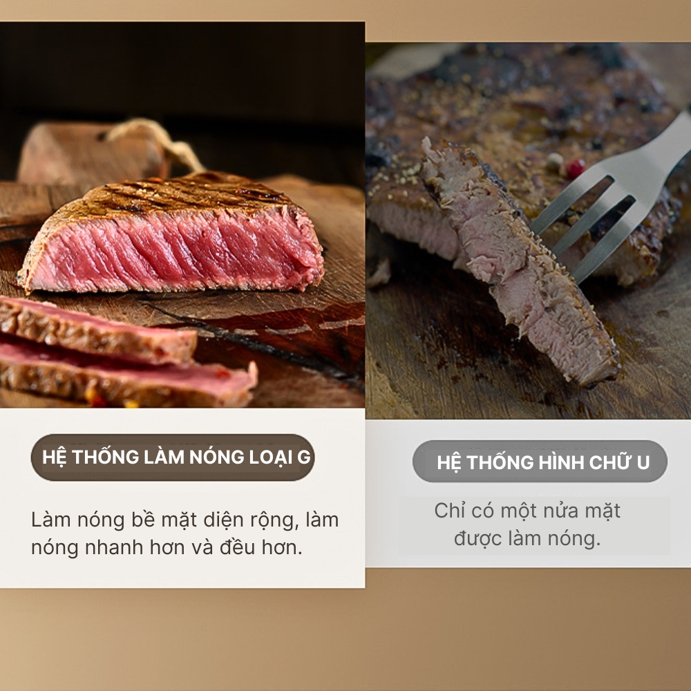 Nồi lẩu điện đa năng YOICE dung tích lên đến 4l, sử dụng nấu lẩu, chiên, xào, luộc, hấp, độ bền cao -YDHG16 - HÀNG CHÍNH HÃNG