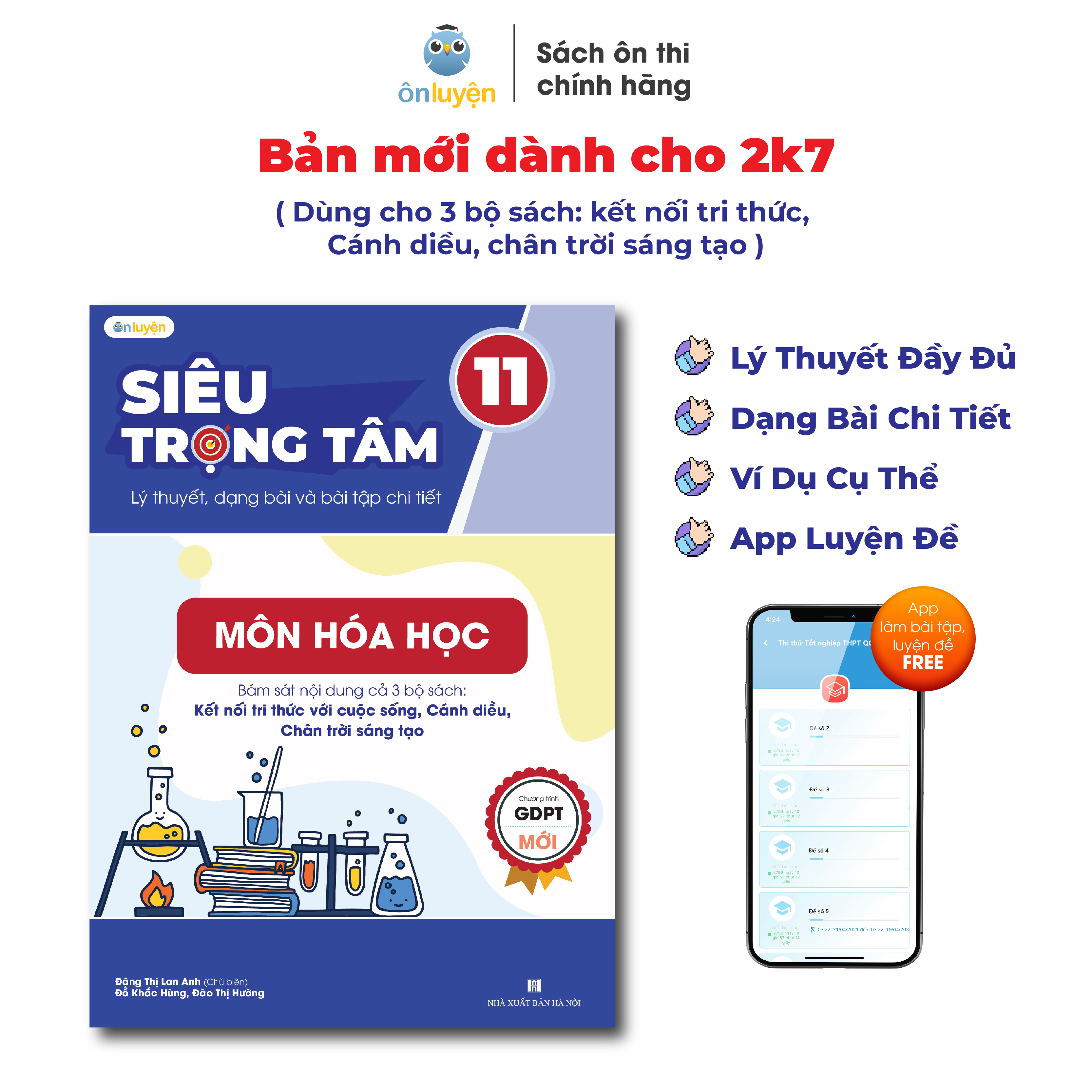 Sách Lớp 11 - Siêu Trọng Tâm 9 Môn Toán, Lí, Hóa, Sinh, Văn, Anh, Sử, Địa, Gd Kte Pl Chương Trình Mới Dành Cho 2K7 - Hóa Học