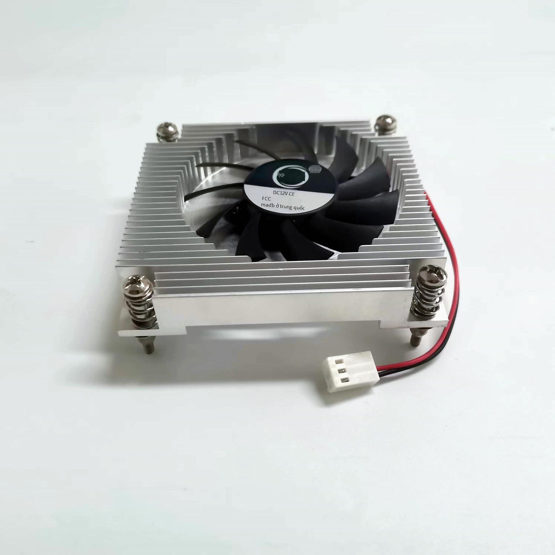 Bộ tản nhiệt máy tất cả trong một điều khiển công nghiệp thuận lợi nhất card đồ họa Bộ tản nhiệt CPU Chiều cao nền tảng 115x Quạt khung 17mm7010