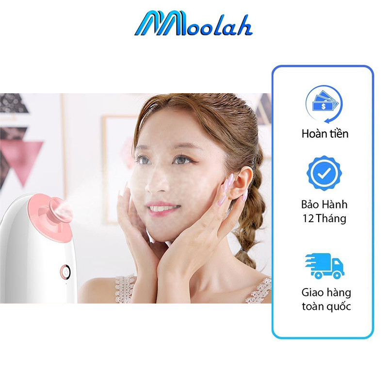 Máy Xông Hơi Mặt Mini Cầm Tay Cấp Ẩm Làm Mát Chăm Sóc Da Mặt Hình Thú Dễ Thương Máy Phun Sương Xịt Khoáng NaNo Nhỏ Gọn Tiện Lợi Dung Tích 80ml Công Suất Lớn 280W Phù Hợp Mọi Loại Da