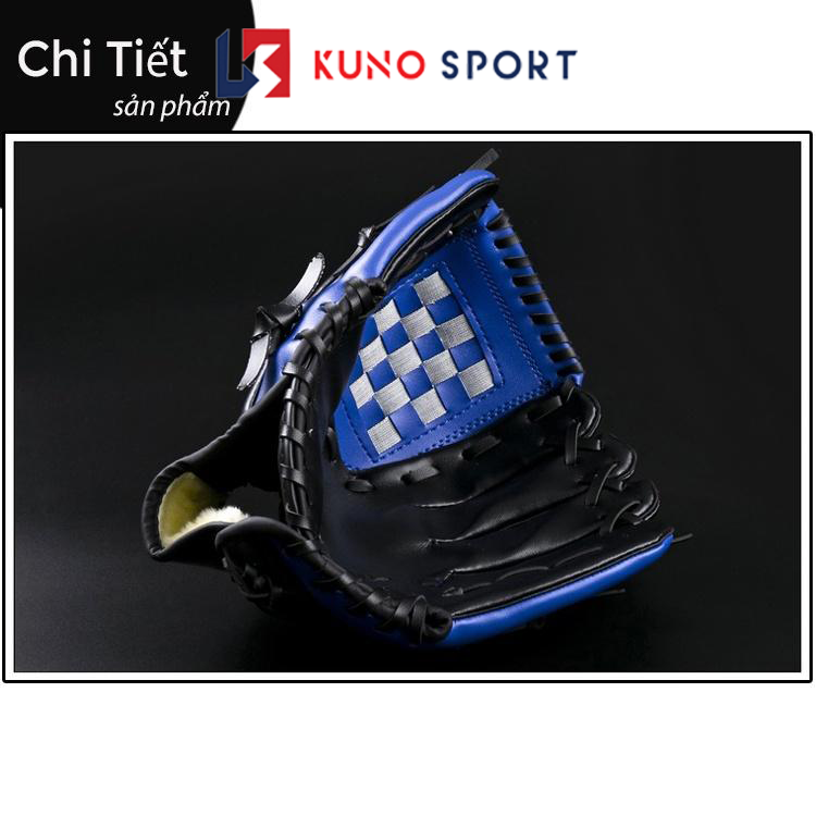 Găng tay bóng chày da pu  KUNOSPORT size tay 10,5/11,5/12,5inch găng tay chơi bóng chày cao cấp