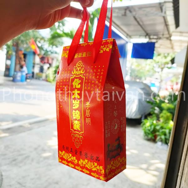 Bộ giấy cúng Thái Tuế (lẻ và combo)(kèm văn khấn) thờ cúng