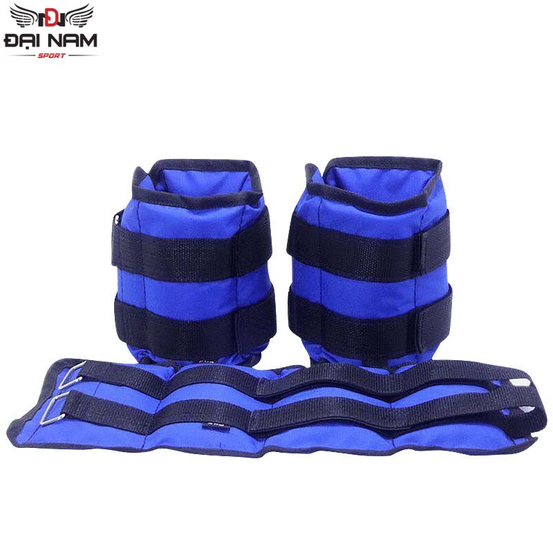 Bộ 2 Băng Tạ Cát 2kg Đeo Chân Tay Hỗ Trợ Tập Luyện Thể Thao,Chạy Bộ Cao Cấp Đại Nam Sport