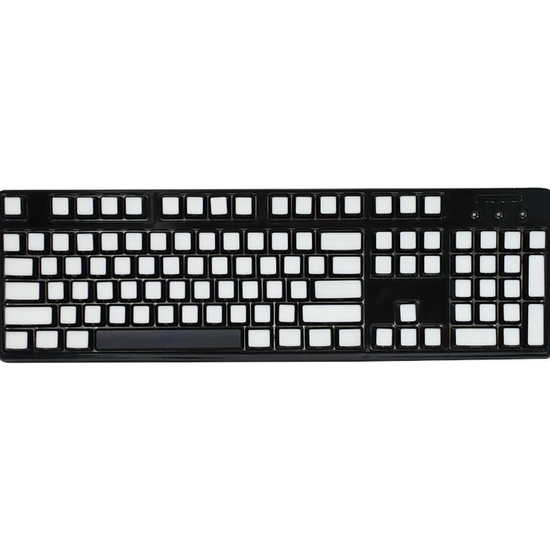 Đảm Bảo Chất Lượng Kem Keycap Bàn Phím Cơ 61/87/104 Bên Khắc Anh Đào Trục 2 Màu Cá Tính Keycap ABS Dưới truyền Ánh Sáng