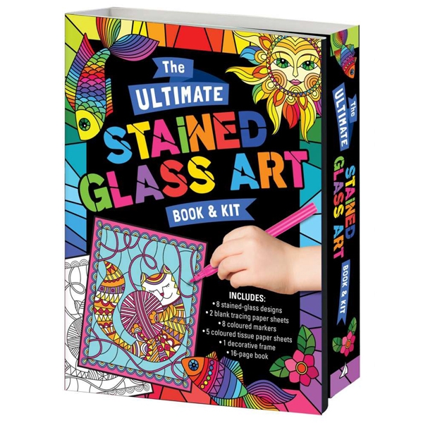 The Ultimate Stained Glass Art - Book &amp; Kit