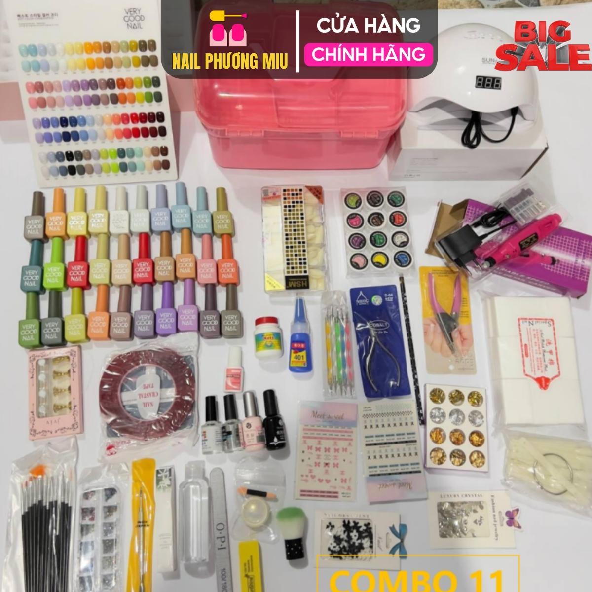 Combo Trọn Bộ Làm Nail Cá Nhân Cơ Bản Số 11 Nữ Women