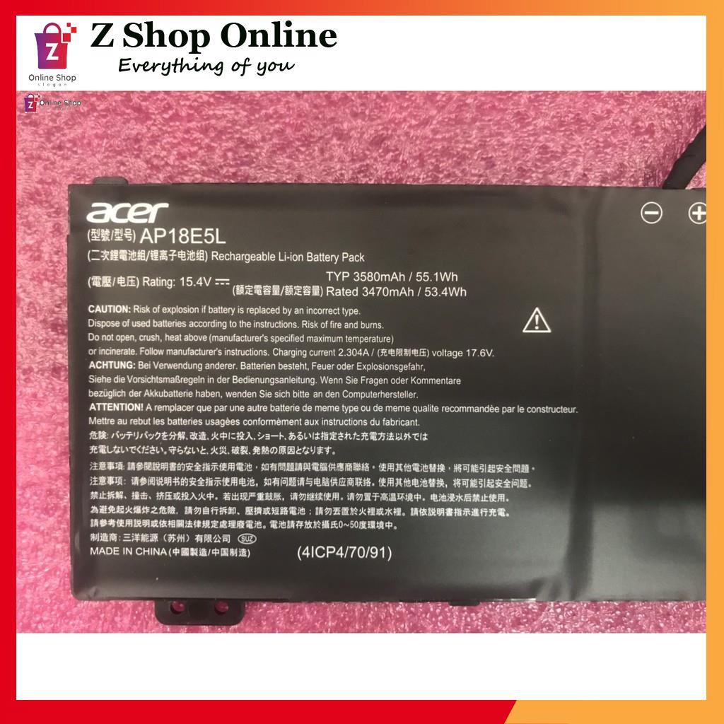 Pin (battery) Dùng Cho Laptop Acer Predator Helios 300 AP18E5L AP18E7M PH315 Original