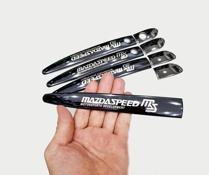 Ốp Tay và Hõm Cửa vân Titan dành cho xe Mazda CX8, CX-8