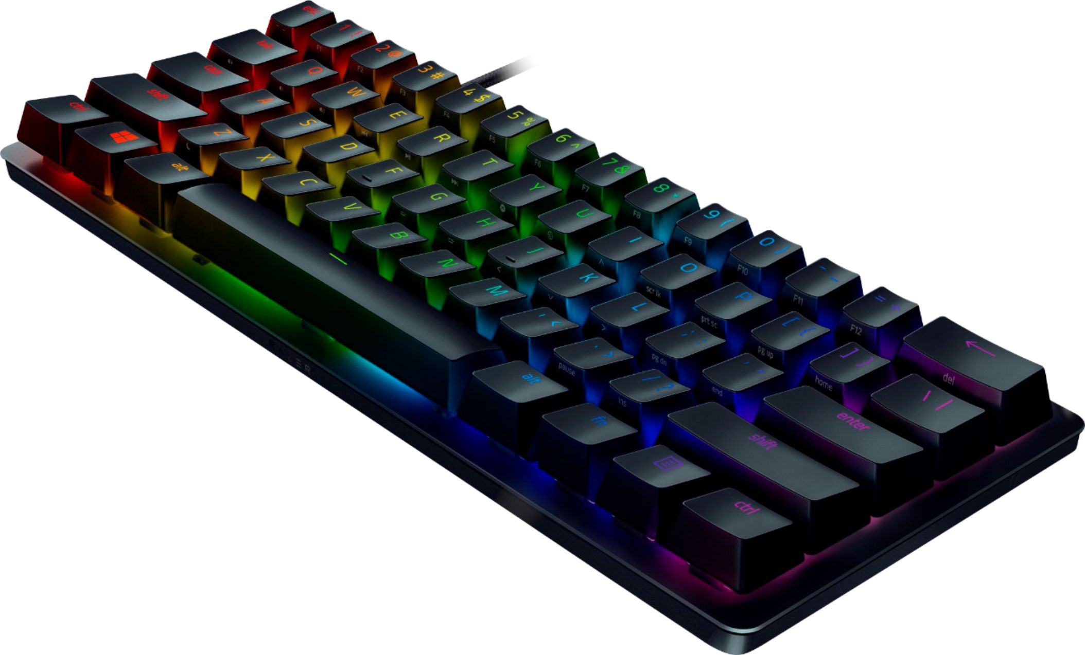 Bàn Phím Cơ Razer Huntsman Mini ( Clicky Purple Optical Switch) (RZ03-03390300-R3M1) - Hàng Chính Hãng