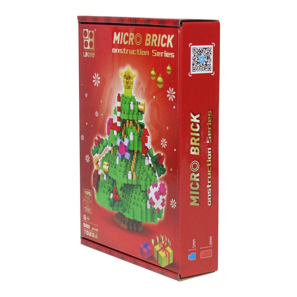 Đồ chơi micro blocks xếp khối cây thông Noel VBC-7029A